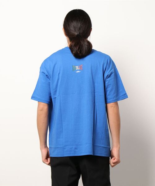Saturdays NYC(サタデーズ ニューヨークシティ )の「EVERLAST x BEDWIN Skul Rose Tee(Tシャツ/カットソー・メンズ・ホワイト/ブルー・S/M/L/XL)」の6枚目の写真