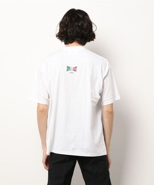 Saturdays NYC(サタデーズ ニューヨークシティ )の「EVERLAST x BEDWIN Skul Rose Tee(Tシャツ/カットソー・メンズ・ホワイト/ブルー・S/M/L/XL)」の5枚目の写真