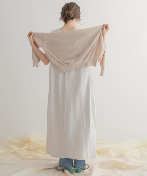 ITEMS URBANRESEARCH（アイテムズ アーバンリサーチ）の「フレアカットワンピース（ワンピース・レディース・グリーン/グレー/オフホワイト・FREE）」の11枚目の写真