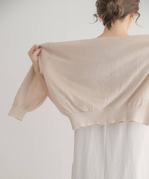 ITEMS URBANRESEARCH（アイテムズ アーバンリサーチ）の「フレアカットワンピース（ワンピース・レディース・グリーン/グレー/オフホワイト・FREE）」の21枚目の写真