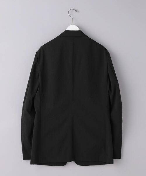 【洗える・Lサイズ】ユナイテッドアローズ テーラードジャケット シアサッカー 黒 UNITED ARROWS（ユナイテッドアローズ）の「ライトシアサッカー