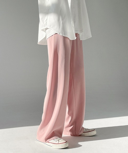 Ressaca（レサーカ）の「ルーズ ストレート スラックス パンツ（その他パンツ・メンズ・グレー/ピンク/ブルー/ブラック/ホワイト・S/M/L/XL/XXL）」の12枚目の写真