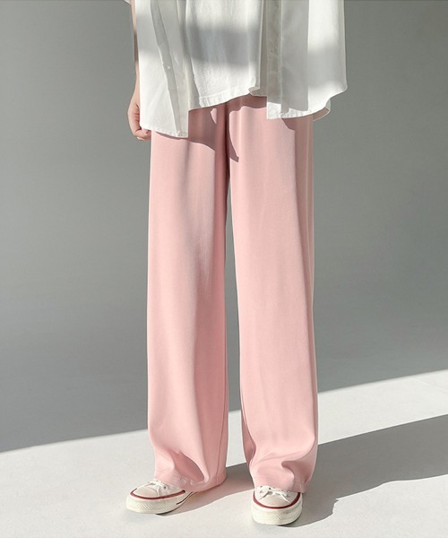 Ressaca（レサーカ）の「ルーズ ストレート スラックス パンツ（その他パンツ・メンズ・グレー/ピンク/ブルー/ブラック/ホワイト・S/M/L/XL/XXL）」の11枚目の写真