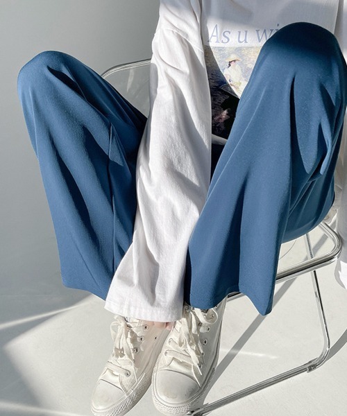 Ressaca（レサーカ）の「ルーズ ストレート スラックス パンツ（その他パンツ・メンズ・グレー/ピンク/ブルー/ブラック/ホワイト・S/M/L/XL/XXL）」の20枚目の写真