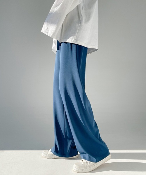 Ressaca（レサーカ）の「ルーズ ストレート スラックス パンツ（その他パンツ・メンズ・グレー/ピンク/ブルー/ブラック/ホワイト・S/M/L/XL/XXL）」の16枚目の写真