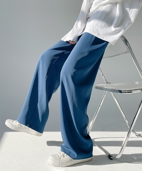 Ressaca（レサーカ）の「ルーズ ストレート スラックス パンツ（その他パンツ・メンズ・グレー/ピンク/ブルー/ブラック/ホワイト・S/M/L/XL/XXL）」の19枚目の写真