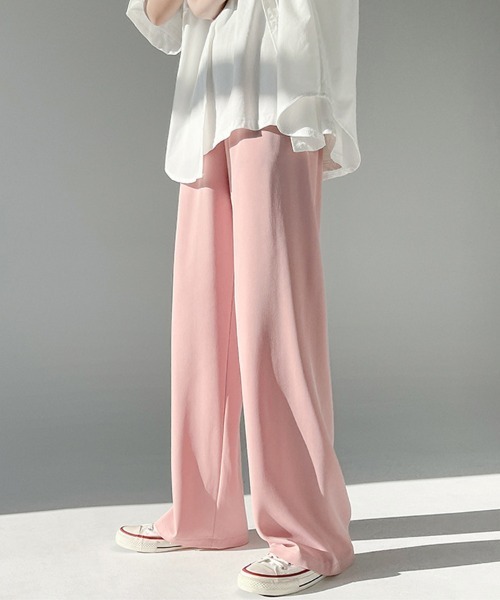 Ressaca（レサーカ）の「ルーズ ストレート スラックス パンツ（その他パンツ・メンズ・グレー/ピンク/ブルー/ブラック/ホワイト・S/M/L/XL/XXL）」の14枚目の写真