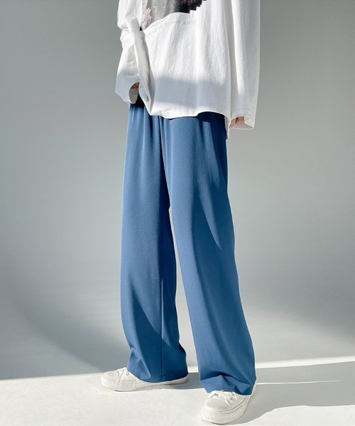 Ressaca（レサーカ）の「ルーズ ストレート スラックス パンツ（その他パンツ・メンズ・グレー/ピンク/ブルー/ブラック/ホワイト・S/M/L/XL/XXL）」の17枚目の写真