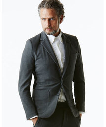 1 piu 1 uguale 3�i�E�m �s�D �E�m �E�O�@�[�� �g���j�́utailored rib jacket�i�e�[���[�h�W���P�b�g�j�v