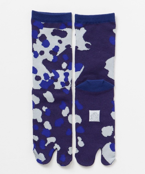 カヤ（カヤ）の「【カヤ】-SHIKI-四季 足袋型くつ下23～25cm 杜若色 夜空（ソックス/靴下・レディース・ブルー・FREE）」の9枚目の写真