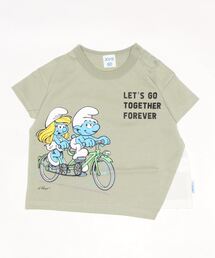 サントーワ（サントーワ）の「スマーフデザインTシャツ（Tシャツ/カットソー）」