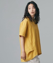 CRAFT STANDARD BOUTIQUE | 綿麻スキッパーチュニック　＊(シャツ/ブラウス)