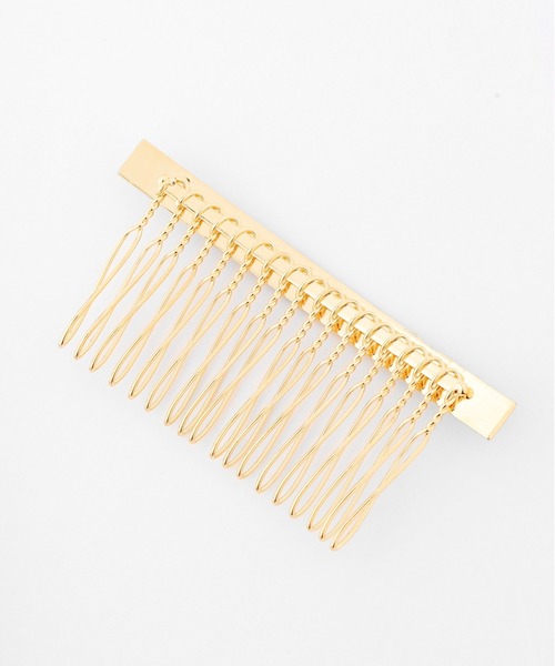 ANEMONE（アネモネ）の「マーブルスクエアコーム（その他ヘアアクセサリー・レディース・ホワイト/グリーン/オレンジ・FREE）」の4枚目の写真