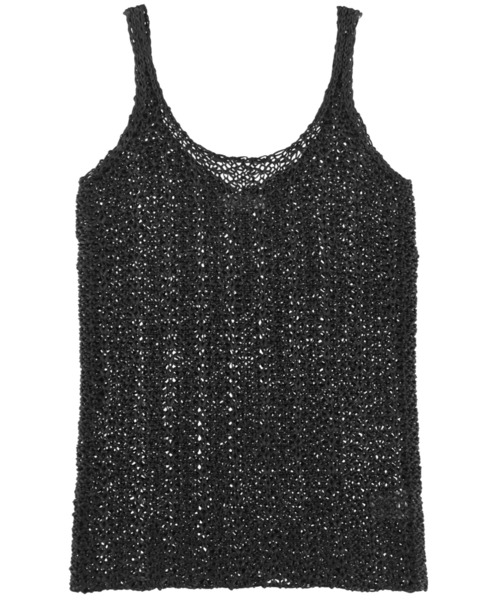 セール】Linen Knit Tank Top /リネンニットタンクトップ