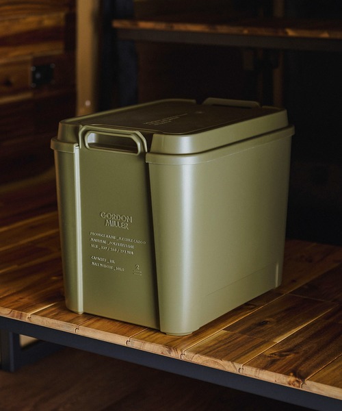 GORDON MILLER（ゴードンミラー）の「GORDON MILLER（ゴードンミラー）フレキシブルカーゴ 18L（収納グッズ・メンズ・タン/オリーブドラブ・ONE SIZE）」の2枚目の写真