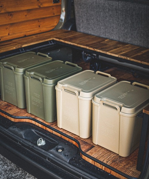 GORDON MILLER（ゴードンミラー）の「GORDON MILLER（ゴードンミラー）フレキシブルカーゴ 18L（収納グッズ・メンズ・タン/オリーブドラブ・ONE SIZE）」の18枚目の写真