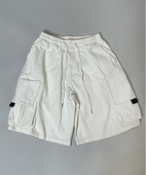 GALLIS ADDICTION（ガリスアディクション）の「GA WIDE CARGO SHORTS（カーゴパンツ・メンズ・ブラック/ナチュラル・M/L）」の13枚目の写真