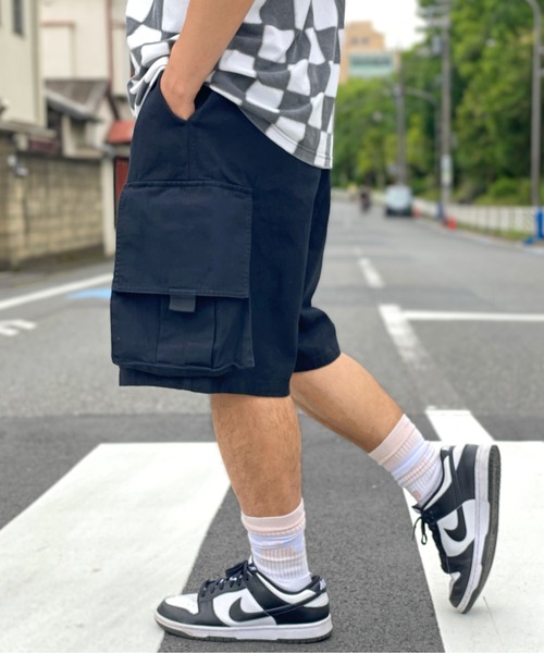 GALLIS ADDICTION（ガリスアディクション）の「GA WIDE CARGO SHORTS（カーゴパンツ・メンズ・ブラック/ナチュラル・M/L）」の10枚目の写真