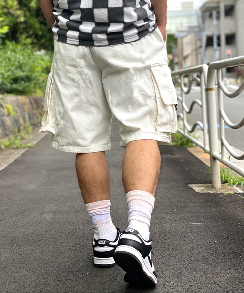 GALLIS ADDICTION（ガリスアディクション）の「GA WIDE CARGO SHORTS（カーゴパンツ・メンズ・ブラック/ナチュラル・M/L）」の15枚目の写真