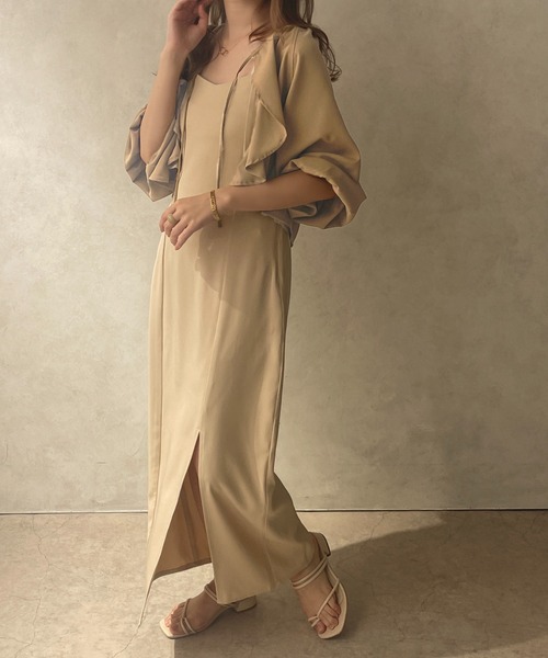 apres jour clair(アプレジュールクレア)の「【apres jour clair】ボレロブラウス【ZOZOTOWN限定アイテム】(シャツ/ブラウス・レディース・ベージュ/アイボリー/ブラック・X-LARGE/フリー)」の22枚目の写真