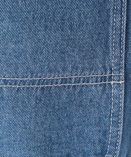 niko and...（ニコアンド）の「[niko and ...JEANS 2022AW]デニムカバーオールジャケット（デニムジャケット・メンズ・ベージュ/ブルー/インディゴブルー・MEDIUM/LARGE）」の18枚目の写真