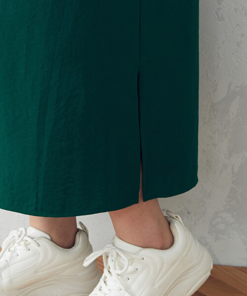 COMME CA ISM（コムサイズム）の「Ｉラインスカート（スカート・レディース・ブラック/ベージュ/ネイビー/グリーン・S/M/L）」の22枚目の写真