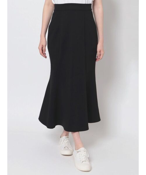 COTORICA(コトリカ)の「ダンボールマーメイドロングスカート(スカート・レディース・ブラック/ネイビー/アイボリー・SMALL/MEDIUM)」の2枚目の写真