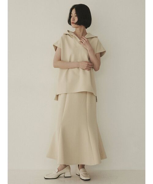 COTORICA(コトリカ)の「ダンボールマーメイドロングスカート(スカート・レディース・ブラック/ネイビー/アイボリー・SMALL/MEDIUM)」の20枚目の写真