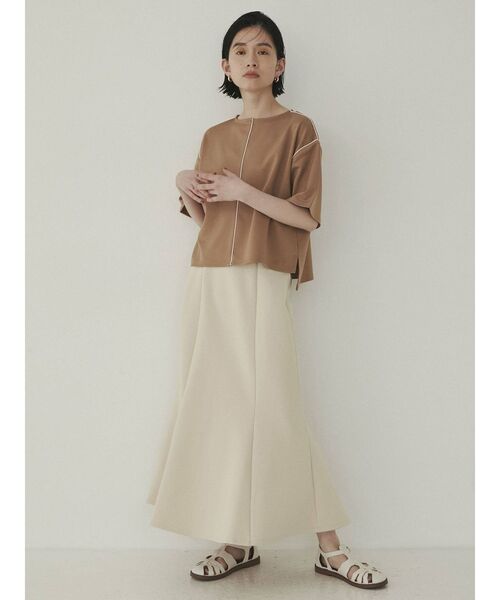 COTORICA(コトリカ)の「ダンボールマーメイドロングスカート(スカート・レディース・ブラック/ネイビー/アイボリー・SMALL/MEDIUM)」の14枚目の写真