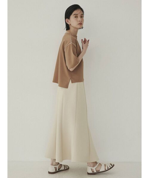 COTORICA(コトリカ)の「ダンボールマーメイドロングスカート(スカート・レディース・ブラック/ネイビー/アイボリー・SMALL/MEDIUM)」の8枚目の写真