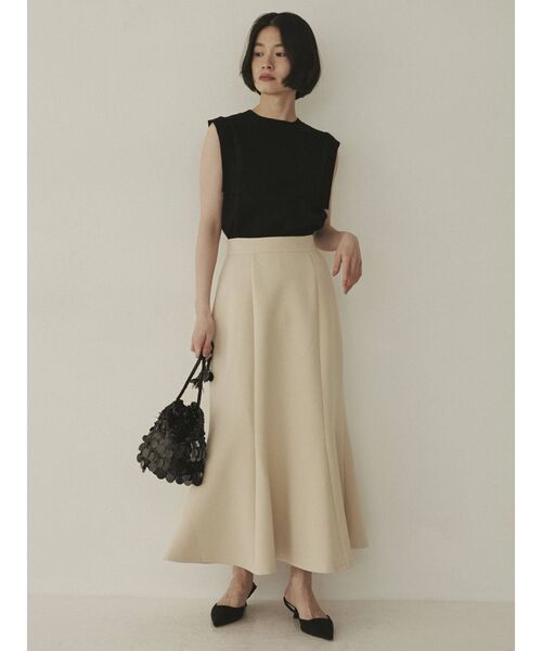 COTORICA(コトリカ)の「ダンボールマーメイドロングスカート(スカート・レディース・ブラック/ネイビー/アイボリー・SMALL/MEDIUM)」の21枚目の写真