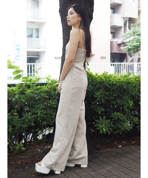 EVRIS（エヴリス）の「ベアオールインワン（サロペット/オーバーオール・レディース・ブラック/ブラウン/アイボリー・FREE）」の15枚目の写真