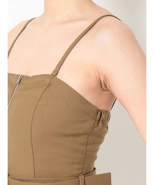 EVRIS（エヴリス）の「ベアオールインワン（サロペット/オーバーオール・レディース・ブラック/ブラウン/アイボリー・FREE）」の20枚目の写真