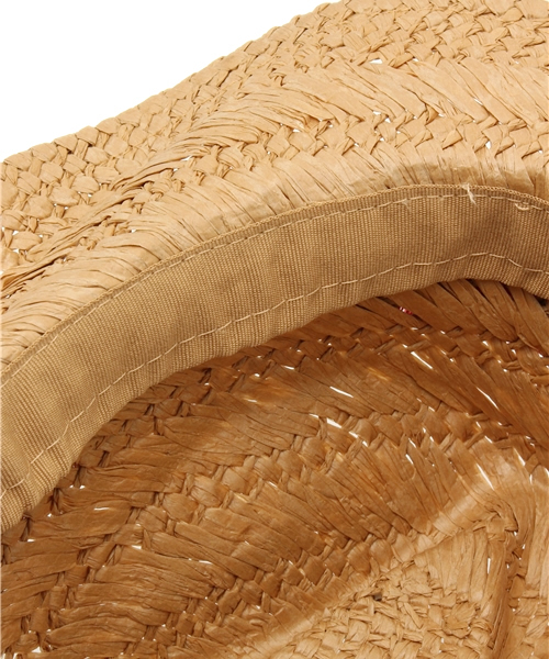 チャイハネ（チャイハネ）の「【チャイハネ】アミーゴ中折れペーパーハット（ハット・レディース・ブラウン/ベージュ・FREE）」の8枚目の写真