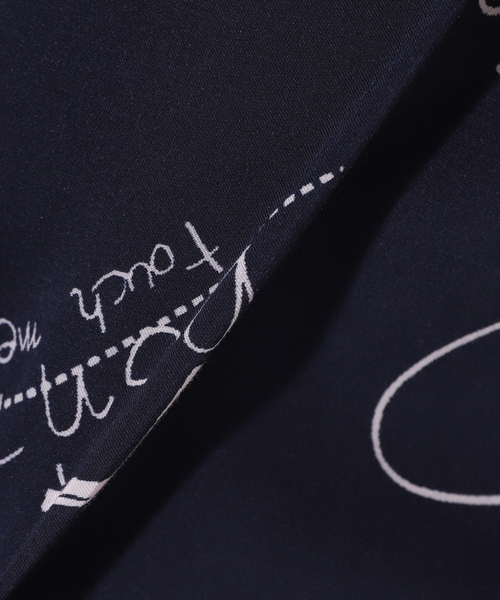 Oriens JOURNAL STANDARD(オリエンス ジャーナルスタンダード)の「Scrawl S/S Shirt(シャツ/ブラウス・メンズ・ホワイト/ネイビー・MEDIUM/LARGE)」の18枚目の写真