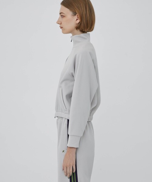 CITY TOKYO（シティトウキョウ）の「TOKYOパーフェクションジャケット（ブルゾン・レディース・ライトグレー/パープル/ネイビー・FREE）」の7枚目の写真