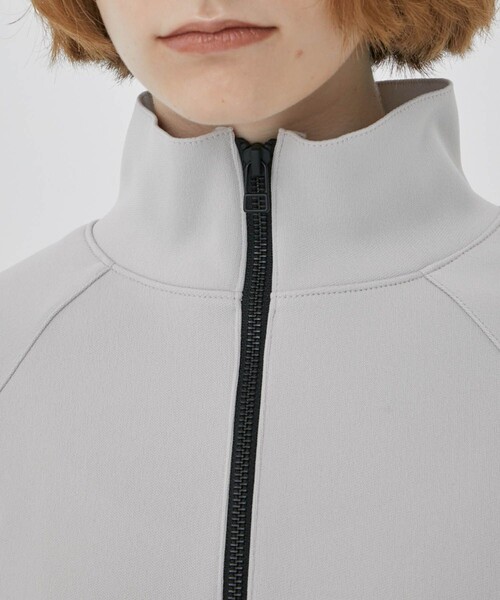 CITY TOKYO（シティトウキョウ）の「TOKYOパーフェクションジャケット（ブルゾン・レディース・ライトグレー/パープル/ネイビー・FREE）」の9枚目の写真