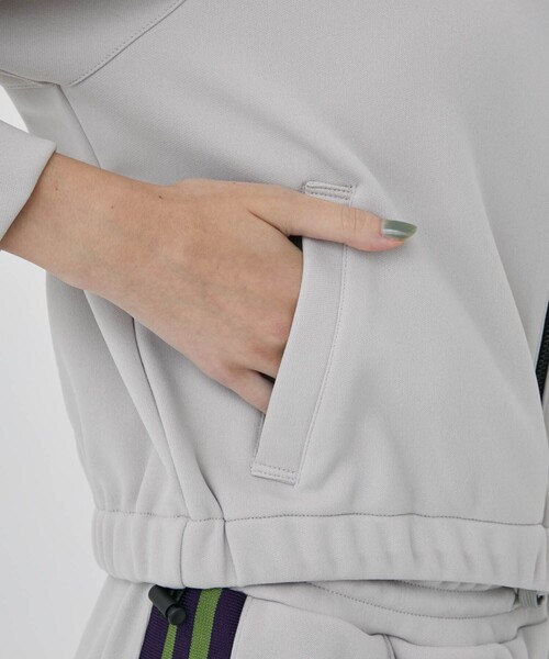 CITY TOKYO（シティトウキョウ）の「TOKYOパーフェクションジャケット（ブルゾン・レディース・ライトグレー/パープル/ネイビー・FREE）」の10枚目の写真