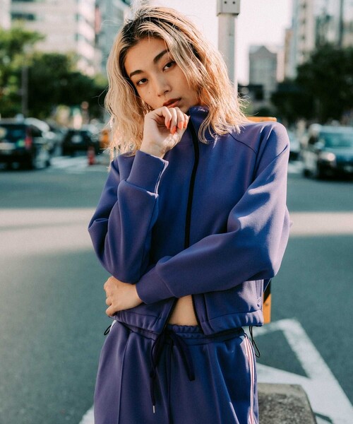 CITY TOKYO（シティトウキョウ）の「TOKYOパーフェクションジャケット（ブルゾン・レディース・ライトグレー/パープル/ネイビー・FREE）」の22枚目の写真