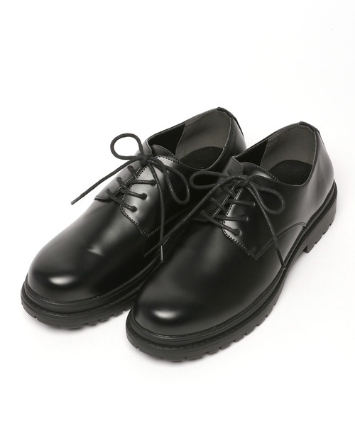 LAKOLE（ラコレ）の「プレーントゥレースアップシューズ / 345752（ドレスシューズ・メンズ・ブラック/ブラウン・MEDIUM/LARGE）」の5枚目の写真