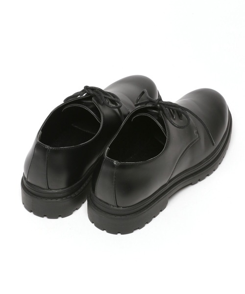 LAKOLE（ラコレ）の「プレーントゥレースアップシューズ / 345752（ドレスシューズ・メンズ・ブラック/ブラウン・MEDIUM/LARGE）」の4枚目の写真