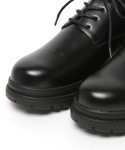LAKOLE（ラコレ）の「プレーントゥレースアップシューズ / 345752（ドレスシューズ・メンズ・ブラック/ブラウン・MEDIUM/LARGE）」の12枚目の写真