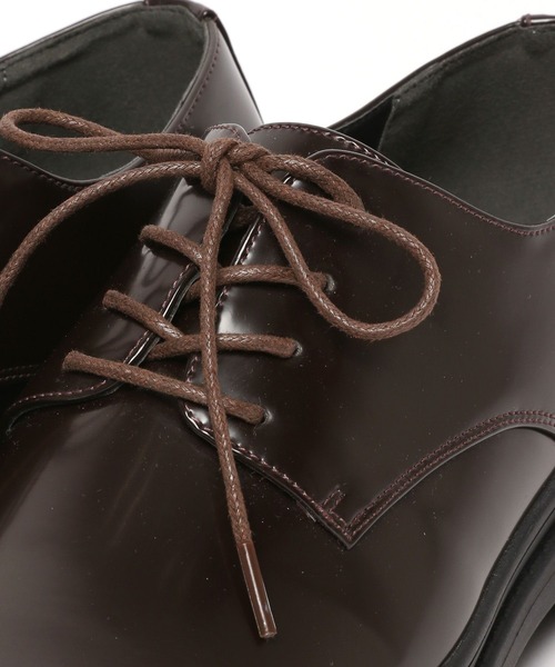 LAKOLE（ラコレ）の「プレーントゥレースアップシューズ / 345752（ドレスシューズ・メンズ・ブラック/ブラウン・MEDIUM/LARGE）」の14枚目の写真