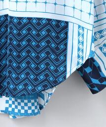 6（ロク）の「＜6(ROKU)＞PATTERN BLOCK SHIRT/シャツ（シャツ