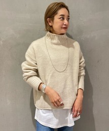 SHENERY | ホワイトヤクショートボリュームニット(ニット/セーター)
