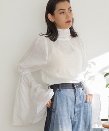 mici | (mici)【先行予約 10月上旬-10月中旬入荷予定】フレアスリーブブラウス(シャツ/ブラウス)