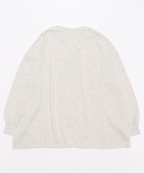 coca(coca)(コカ)の「アソートプリントオーバースウェット(スウェット・レディース・ネイビー/ワインレッド/ライトグレー/ホワイト・M/L)」の18枚目の写真