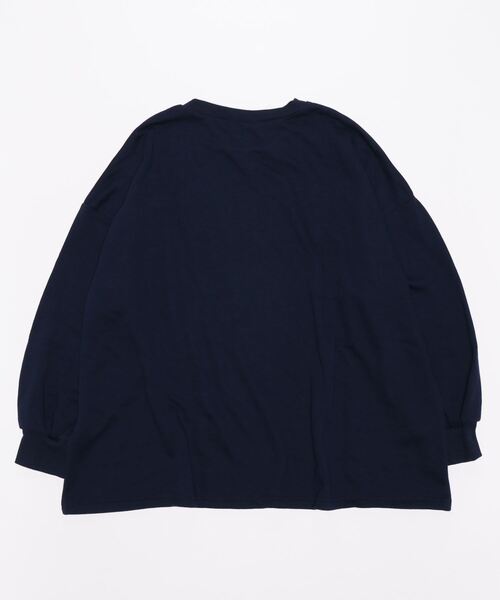 coca(coca)(コカ)の「アソートプリントオーバースウェット(スウェット・レディース・ネイビー/ワインレッド/ライトグレー/ホワイト・M/L)」の17枚目の写真