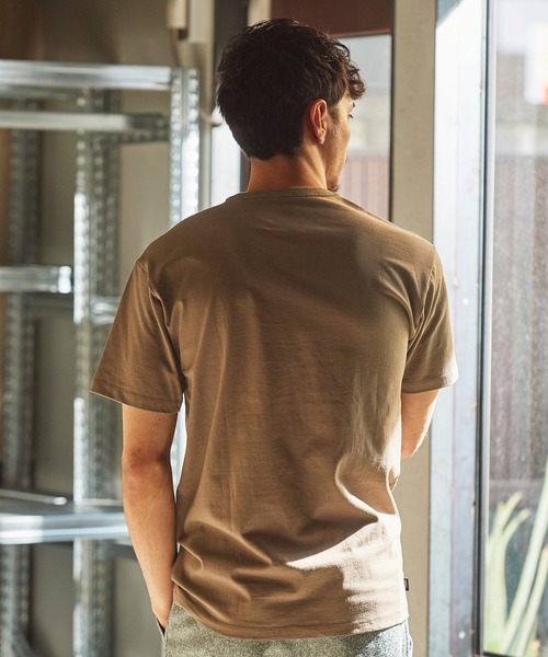 VANS(バンズ)の「VANS MN オフ・ザ・ウォール・カラー・マルチプライヤー SS VN0A4S2A1LE(Tシャツ/カットソー・メンズ・ダークオリーブ/ピンクベージュ・M/L/S/XL/XXL)」の5枚目の写真