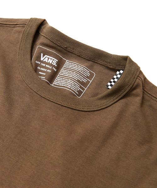 VANS(バンズ)の「VANS MN オフ・ザ・ウォール・カラー・マルチプライヤー SS VN0A4S2A1LE(Tシャツ/カットソー・メンズ・ダークオリーブ/ピンクベージュ・M/L/S/XL/XXL)」の10枚目の写真